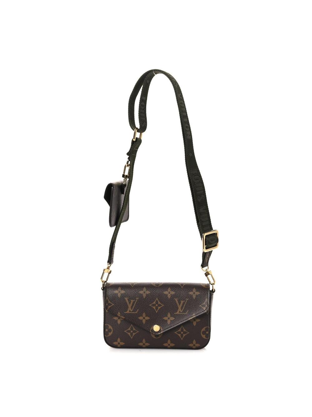 Louis Vuitton Felicie Strap & Go Kaki #267392L15B